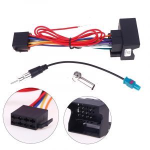 Câble de faisceau de câblage Audio FM ISO pour voiture, adaptateur de fil d'antenne Radio pour 207