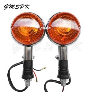 2 pièces clignotant indicateur lampe adapté pour Yamaha v-star XVS400 XVS650 XVS1100 V MAX1200