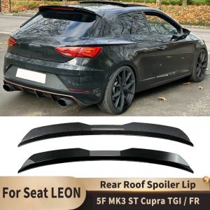 Pour Seat LEON 1P 5F MK3 pour ST Cupra TGI/FR Hatchback 2013-2024 ailes de queue de voiture becquet
