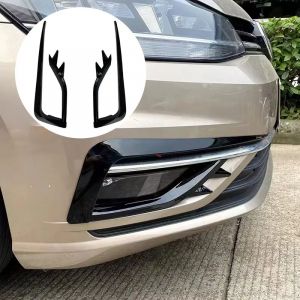 2x pare-chocs avant antibrouillard Grille couverture garniture couteau &agrave; vent Style rasoir Canards