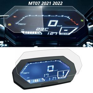 Film de Protection pour tableau de bord, écran anti-rayures pour moto YAMAHA MT-07 MT07 FZ-07 FZ07