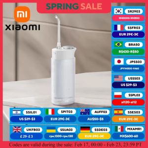 XIAOMI MIJIA – irrigateur buccal F400, 4 Modes de chasse d'eau, réservoir d'eau de grande capacité