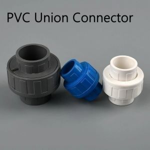 Connecteur Union en PVC I.D 20/25/32/40/50/63/75/90/110mm, 1 pièce, réservoir d'aquarium, tuyau