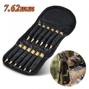 Sac de munitions en tissu Oxford 12 bits, sac de munitions Portable pour l'extérieur, sac à balles