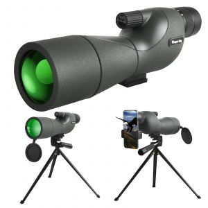 Télescope 25-75x60, Zoom puissant monoculaire FMC BAK4, étanche pour l'observation des oiseaux,