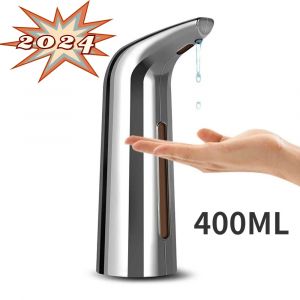 Distributeur automatique de savon liquide de 400ML, accessoires de salle de bains, distributeur de