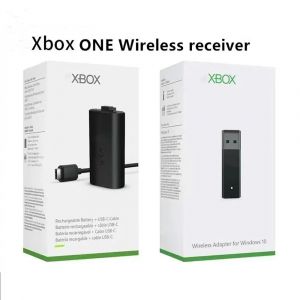 Adaptateur USB pour Xbox One S X Elite Windows PC récepteur 1ère ou 2ème Console de jeu Joystick