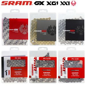 SRAM Eagle cha&icirc;ne GX NX PC XX1 1110 1170 X01 XX1 vtt route 11/12 vitesses cha&icirc;ne de v&eacute;lo 114L 118L