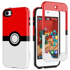 Coque arrière antichoc en TPU pour Apple IPod Touch 5 6 7, étui de protection double couche, mignon,