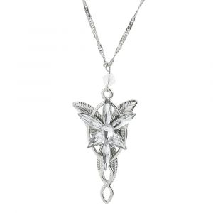 Seigneur anneaux collier elfe princesse Arwen cr&eacute;puscule &eacute;toile pendentif colliers pour femmes tour