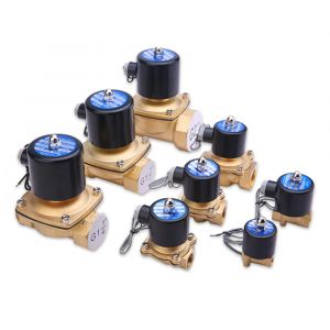 Électrovanne électrique en laiton, vanne pneumatique pour eau, huile, gaz, Chr6, Chr20, Chr8, 220V,