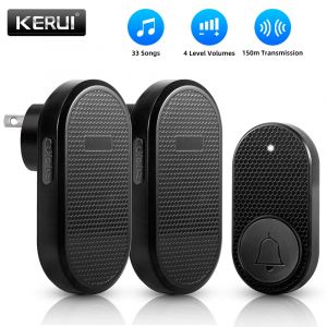 Sonnette intelligente sans fil M558, alarme de sécurité domestique, sonnette de porte avec 32