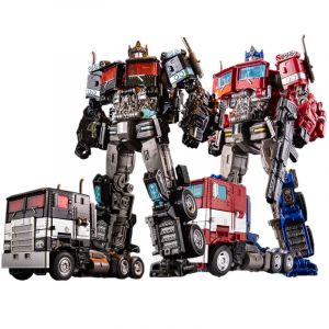 Jouet de Transformation, figurine de Robot, film classique, commandant Autobot, arme à double épée,
