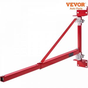 VEVOR-Bras de Support de Palan Électrique avec Poteau en Acier, Treuil d'Échafaudage à 180 °, Bras
