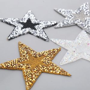 6x6 cm 7 couleurs cristal strass &eacute;toile fer sur patchs Applique pour v&ecirc;tements sac &agrave; chaussures