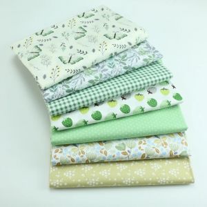 Syunss vert fraise fleur imprimé bricolage Patchwork tissu pour couette bébé berceau coussins robe