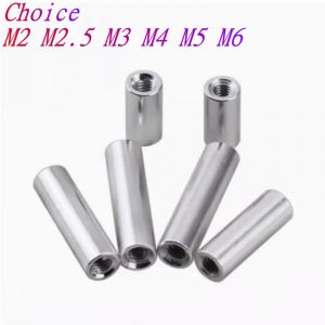 2-10 pièces/lot entretoise en aluminium M2 M2.5 M3 M4 M5 M6 * L entretoise ronde en aluminium goujon