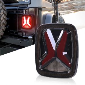 Feux arri&egrave;re LED pour voiture, pour Jeep Wrangler CJ TJ YJ 1998 &ndash; 2006, conception universelle en