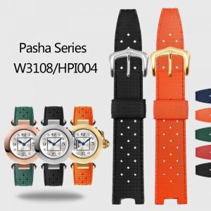 Bracelet en caoutchouc et Silicone pour marque de voiture Pasha W3108/HPI004, Bracelet de montre
