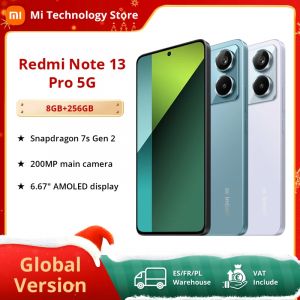 Xiaomi Redmi Note 13 Pro 5G Version mondiale 128GB/256GB Snapdragon 7S Gen 2 6.67 "&eacute;cran AMOLED 1.5K