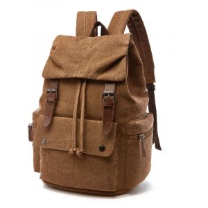 Sac &agrave; dos en toile vintage pour hommes et femmes, sacoche d'&eacute;cole, mode antivol pour femmes, sacs &agrave;