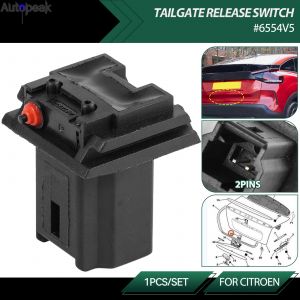 Poign&eacute;e de porte de commutateur de coffre arri&egrave;re 6554V5, pour Peugeot 206 207 307 308 407 5008