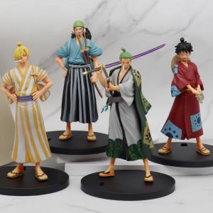 Figurine en PVC One Piece pour enfants, Monkey D Luffy, Zoro, Chopper, Nami, figurine d'action