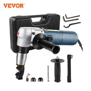 VEVOR Grignoteuse Électrique 380 W/625 W Cisaille Grignoteuse à Tôle Épaisseur 1,8/4 mm pour Acier