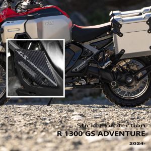 Autocollant 3D de Protection de Talon en Résine, Accessoires de Moto, Nouvelle Décoration pour BMW R