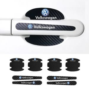 Autocollant de protection Anti-collision pour poignée de porte en PU, pour Volkswagen Golf 5 6 7