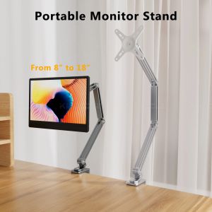 Support à bras Long pour moniteur, iPad, Galaxy, Xiaomi, tablette, support de bureau, lit
