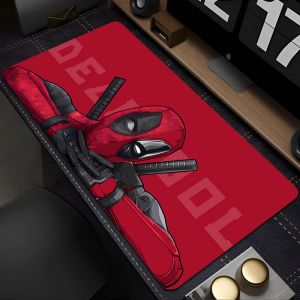 Marvel Deadpool Anime tapis de souris bureau PC Gamer armoire tapis de souris ordinateur portable