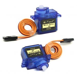 Mitoot Rc Mini Micro 9g 1.6KG Servo SG90 pour RC 250 450 hélicoptère avion voiture bateau pour