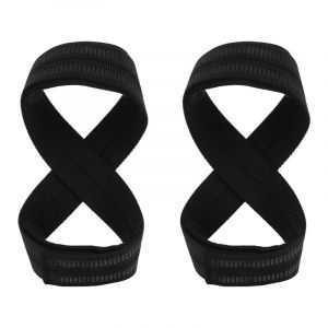 1 paire de ceinture de main d'halt&eacute;rophilie anti-d&eacute;rapant Sport Fitness bandes &agrave; poignet sangles