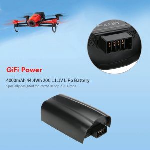 Batterie Lipo 4000mah 11.1v batterie Rechargeable haute capacité pour Drone Parrot Bebop 2 batterie