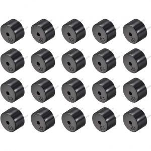 10 pièces 12085 Buzzer passif 12MM * 8.5MM 42R résistance 3V 5V 9V 12V dans un Kit de Mini buzzer