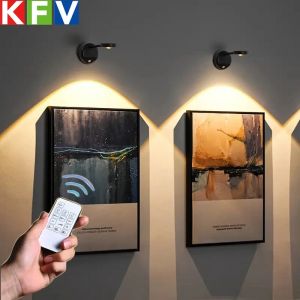 Applique murale sans fil à détection humaine intelligente, Rechargeable par USB, projecteur Led à