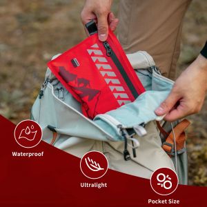 Petit trousse de premiers secours RHINO RESCUE, trousse médicale ultralégère et étanche pour