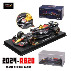 Bburago 1:43 F1 Red Bull Racing TAG Heuer RB20 2024 # 1 Verstappen # 11 Perez alliage voiture moulé