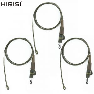 Hirisi 3 pi&egrave;ces carpe p&ecirc;che plomb noyau ligne h&eacute;licopt&egrave;re plates-formes p&ecirc;che mat&eacute;riel ligne cheveux
