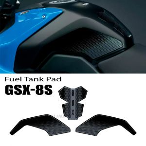 Autocollant 3D en r&eacute;sine &eacute;poxy, accessoires de moto, autocollants de protection pour Suzuki GSX-8S