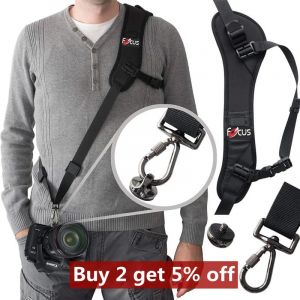 Sangle d'épaule pour appareil photo DSLR numérique, pour Canon, Nikon, Sonys, sangle rapide,