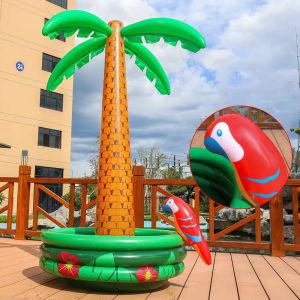 Palier gonflable en PVC, boisson, bi&egrave;re, seau &agrave; glace, d&eacute;coration de bal, refroidisseur d'arbre de