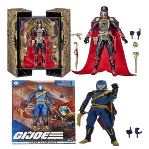 GIJoe Serpent Cobra Commander G.I. Joe série classée yeux de serpent Deluxe 6 "articulations mobiles
