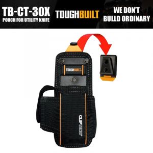 Poudres TB-CT-30X ToughBuilt pour outils de couteau utilitaires Sac d'emballage
