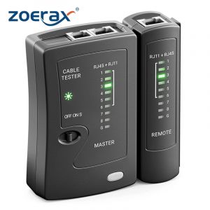 ZoeRax testeur de câble Ethernet réseau pour LAN RJ45 Cat5 Cat5e Cat6 Cat6a Cat7 UTP/câble blindé et