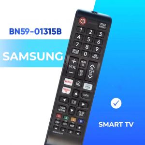 Nouveau BN59-01315B pour t&eacute;l&eacute;commande TV Samsung NETFLIX Prime vid&eacute;o UE55RU7100UE43RU7105 UE43RU7179