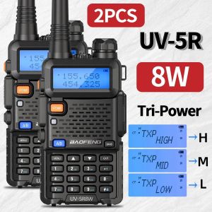 Baofeng-Radio bidirectionnelle UV5R K5 Plus, talkie-walperforé, CB radioamateur, longue portée,