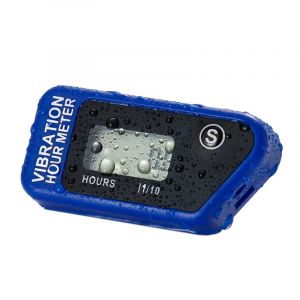 Compteur horaire de Vibration sans fil LCD réinitialisable, étanche, pour tronçonneuse, Pit Bike,