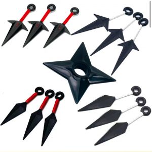 Accessoires de Cosplay NarAAShippuden Kunai, Arme Frontale en Plastique, Collection Ninja